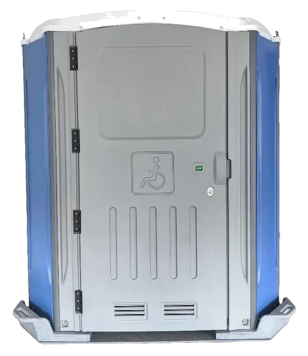 PDT-100 accessible portable toilet with wide entry