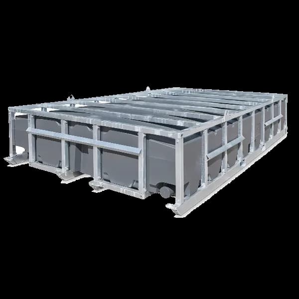 Portable waste tanks for temporary sanitation