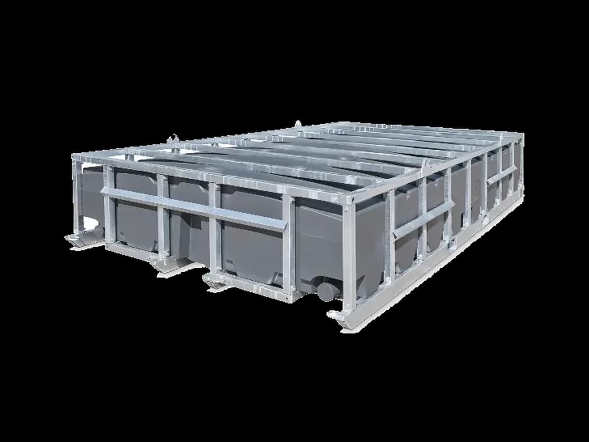 Portable waste tanks for temporary sanitation